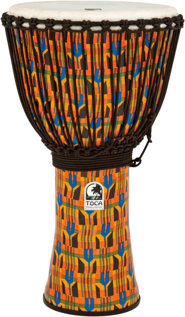 Toca Percussion TOCA FRSTL DJEMBE KENTE - 14� Head w/bag