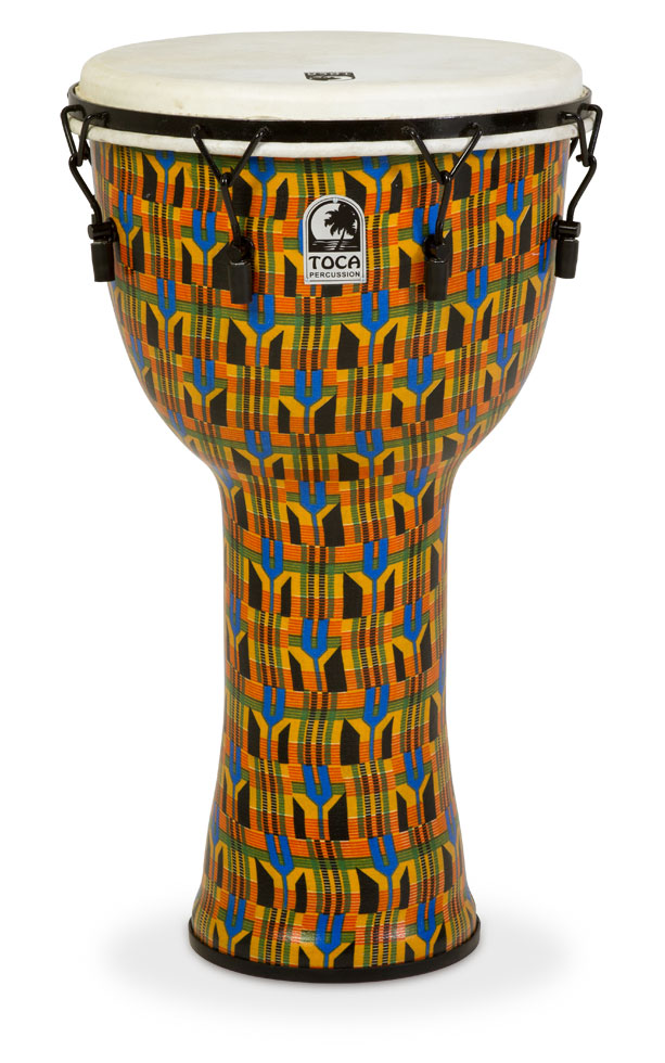 Toca Percussion TOCA FRSTL DJMB MECH KENTE - 14� Head w/bag