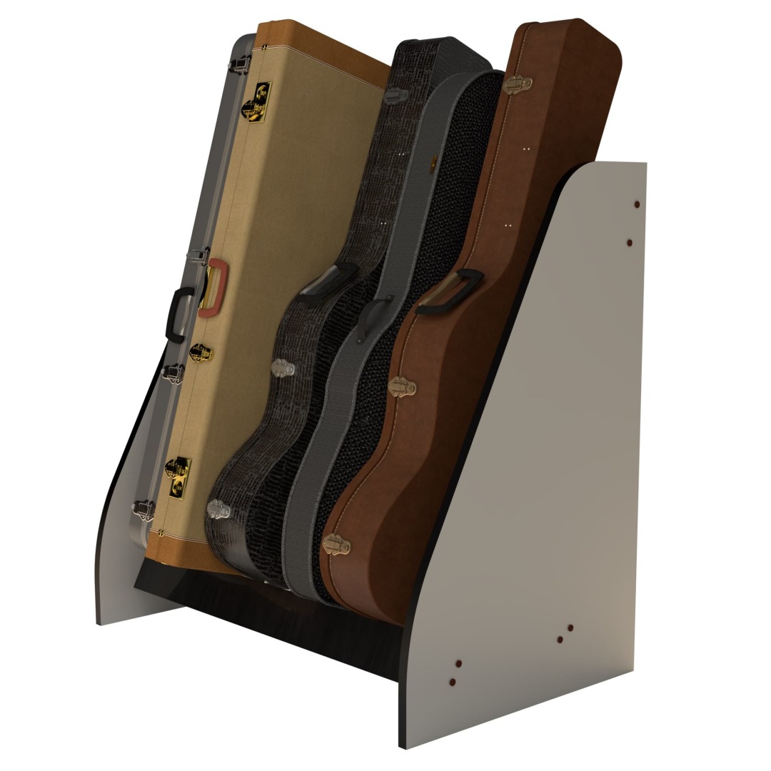 A&S The Studio� Harmony Guitar Case Rack - 5-7 Cases