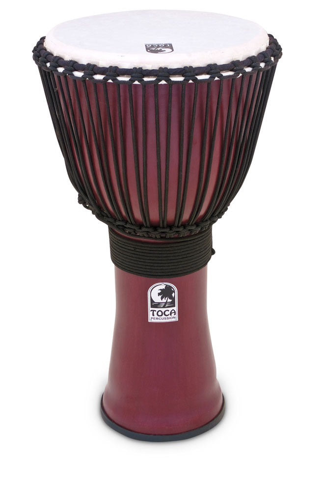 Toca Percussion TOCA FS2 DJEMBE in RED - 12" Head