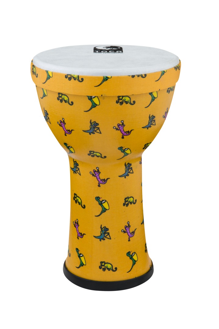 Toca Percussion Toca Freestyle 2 Lightweight Doumbek, 6" Head, 10" Tall, PVC Construct - Lizard
