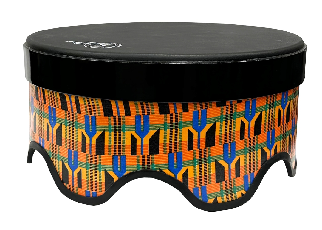 Toca Percussion Sympatico�Gathering Drum- 8" Tall, 18" diameter- 18" Pretuned Syntheti - 8"