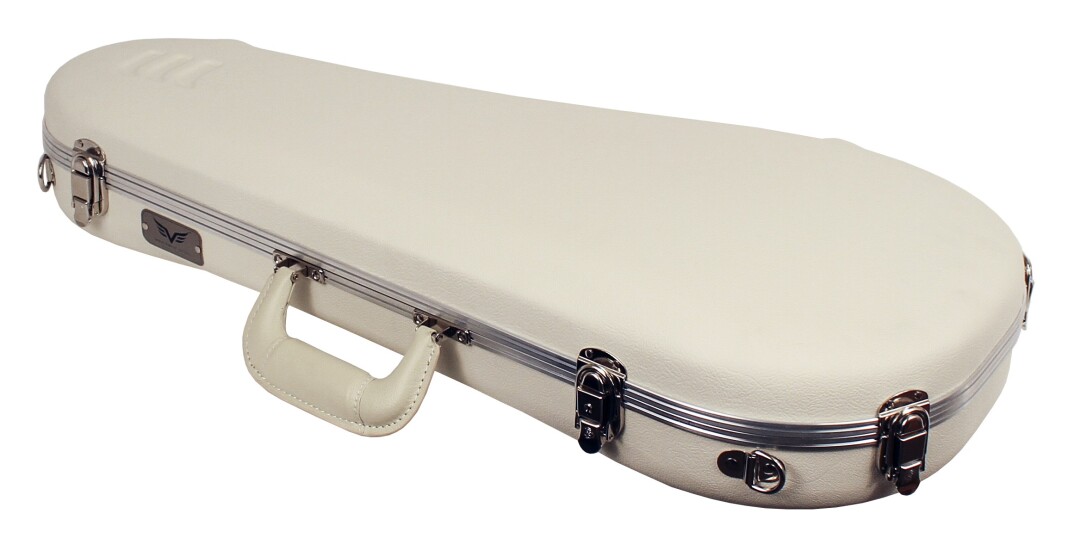 TKL TKL Vectra� 3.2 F-Style Pro-Form� USA Molded Mandolin Case - Glacier White