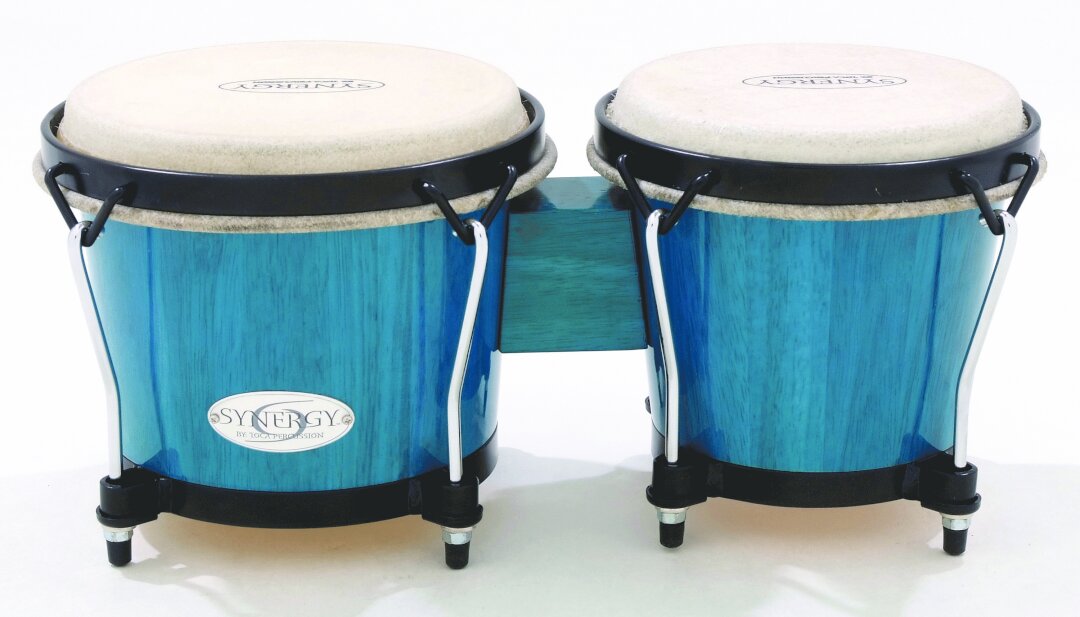Toca Percussion TOCA SYN BONGO 6 - 6-3/4 - Bahama Blue