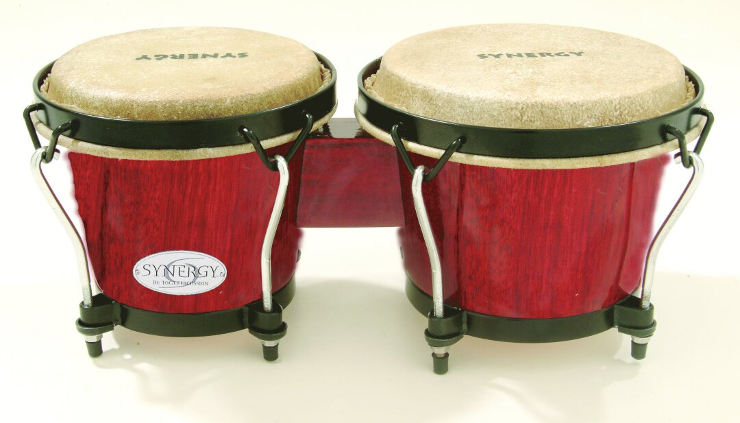 Toca Percussion TOCA SYN BONGO 6 - 6-3/4 - Rio Red