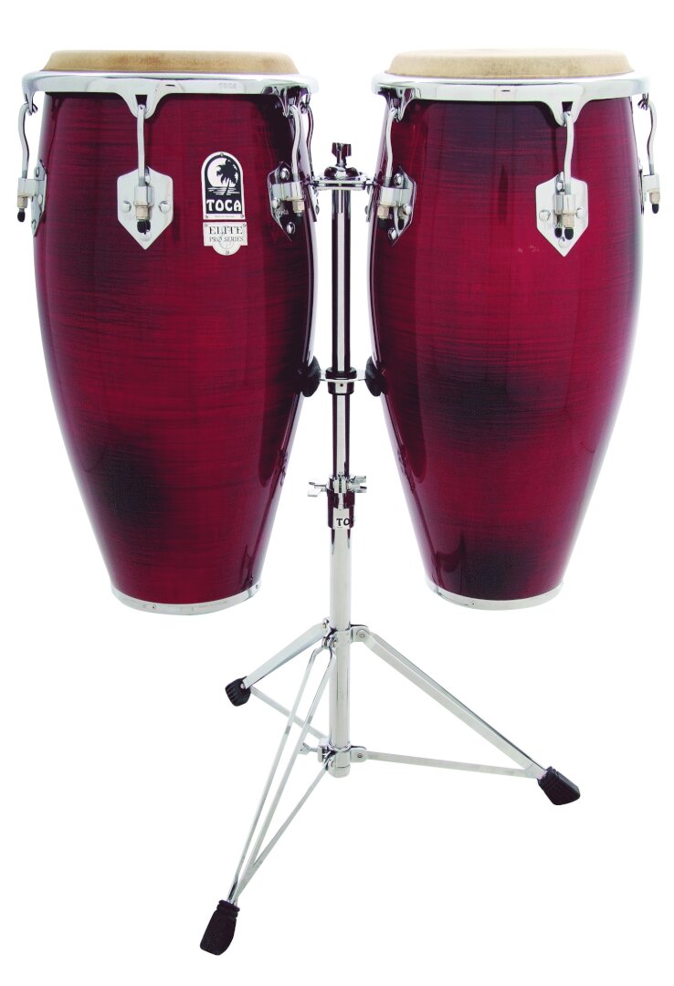 Toca Percussion TOC ET PR 11 11-3/4 W/SD - Crimson Maple Fade