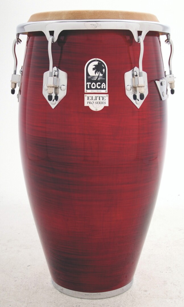 Toca Percussion Elite Pro Wood 12 1/2 Tumba - Crimson Fade