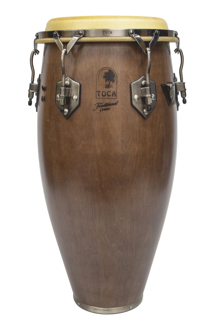 Toca Percussion TOCA TRAD 11 3/4 in CONGA - Dark Walnut