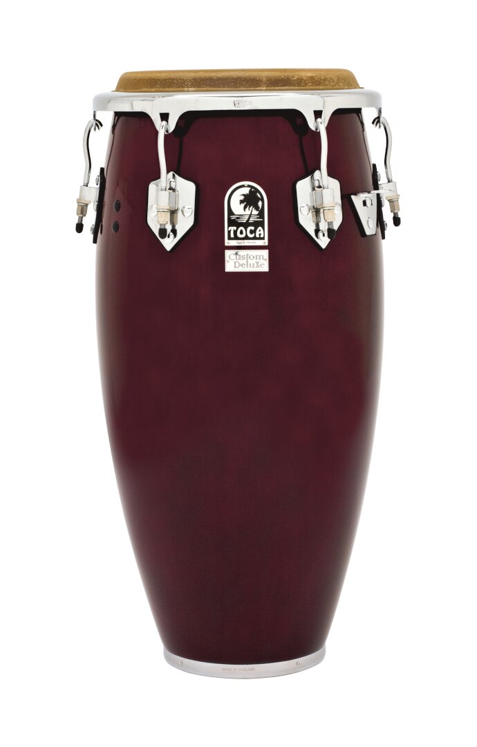 Toca Percussion Custom Deluxe Wood Congas - Dark Wood