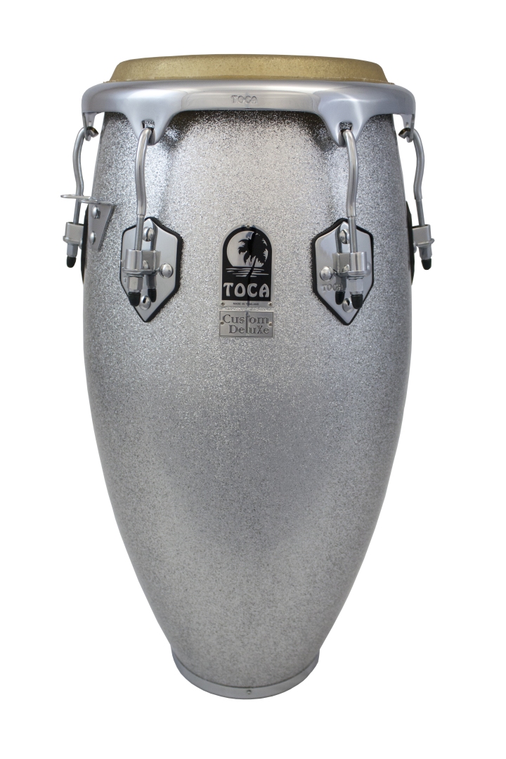 Toca Percussion Custom Deluxe Wood Quinto - FG Silver