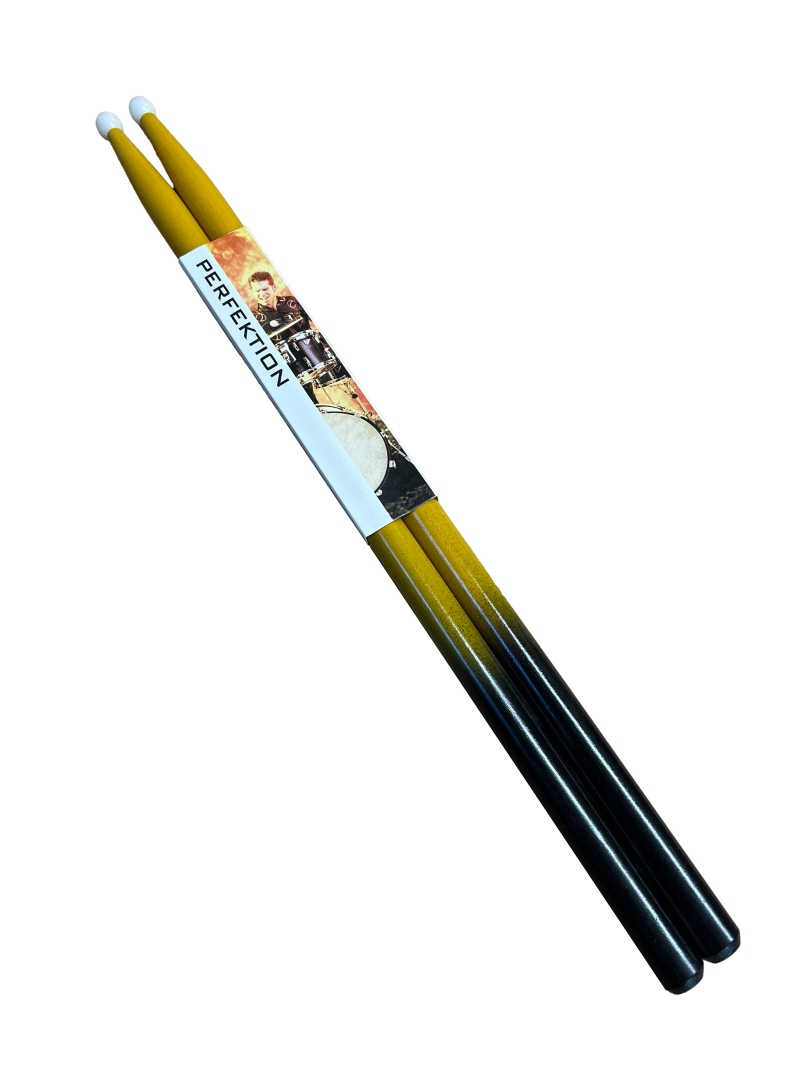 Perfekt Gear Perfektion 2B Colored Sticks with Nylon Tips - Yellow Black