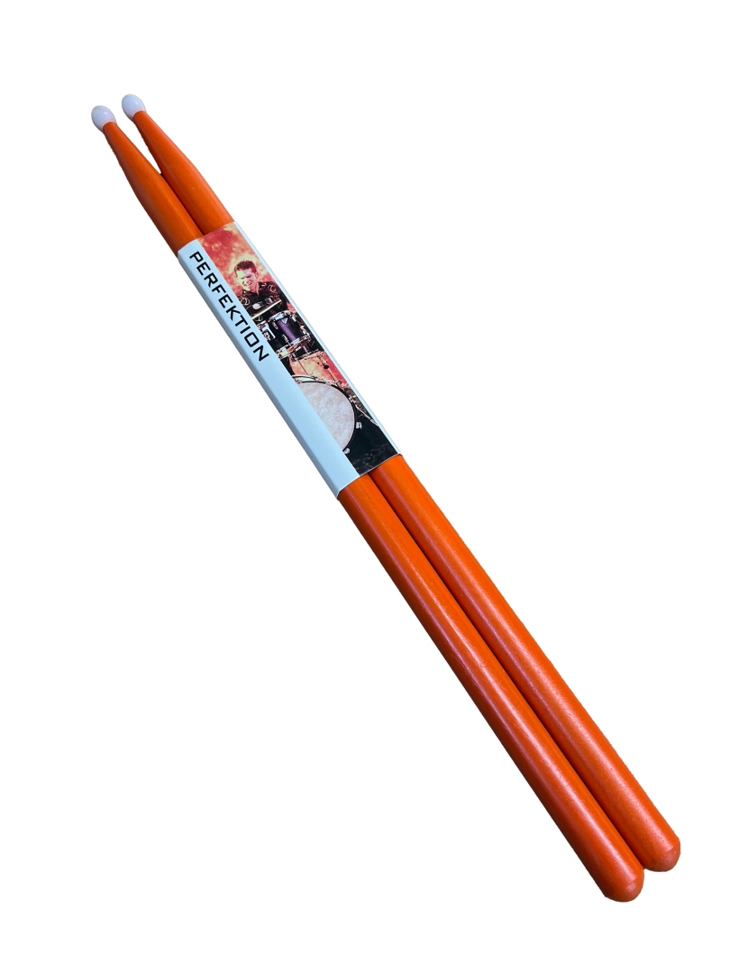 Perfekt Gear Perfektion Rock Colored Sticks with Nylon Tips - Orange