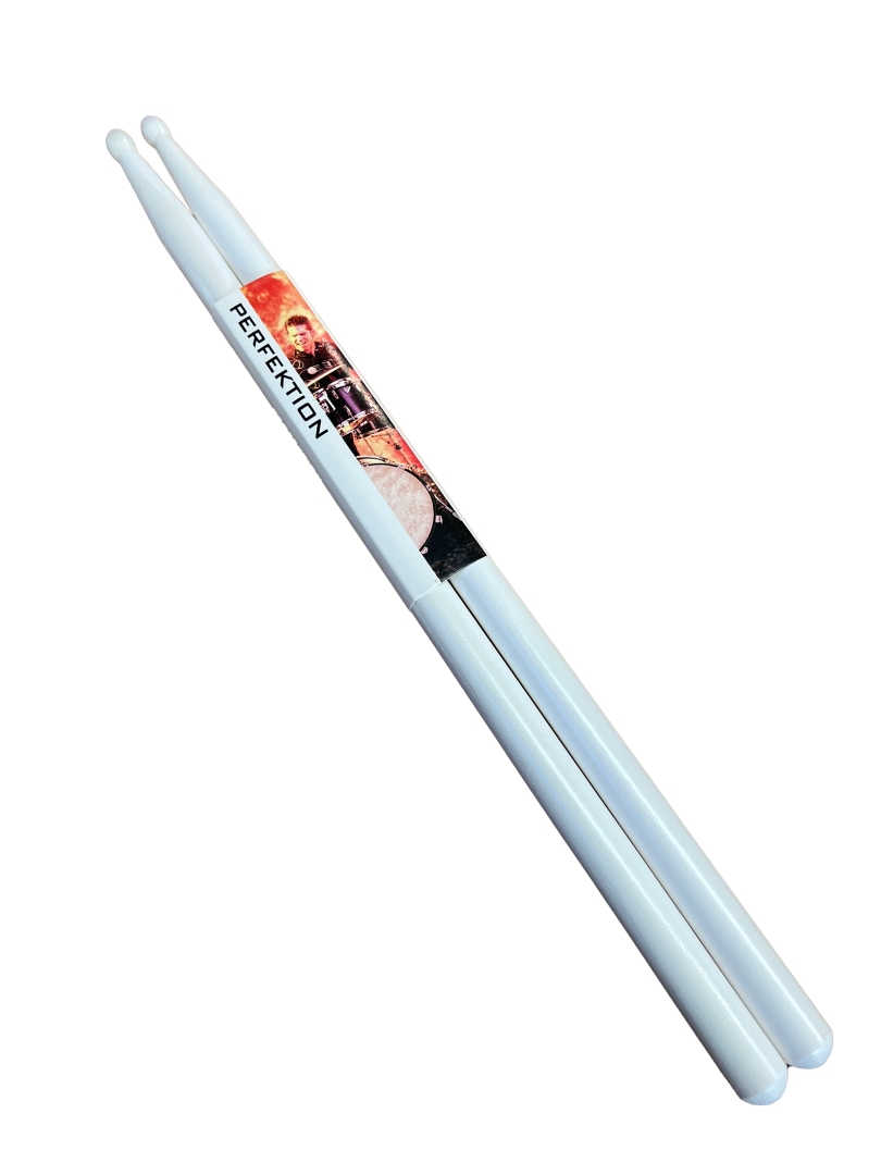 Perfekt Gear Perfektion Rock Colored Sticks with Nylon Tips - White