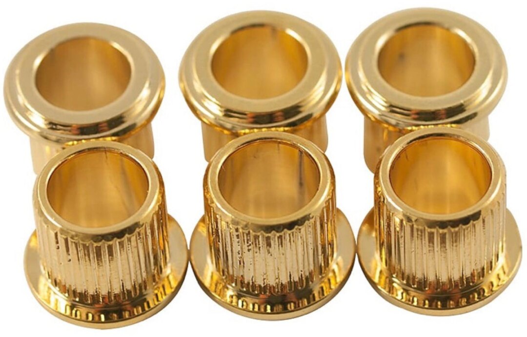 Kluson Kluson Replacement Tuning Machine Bushings For Vintage Fender Guitars - Gold