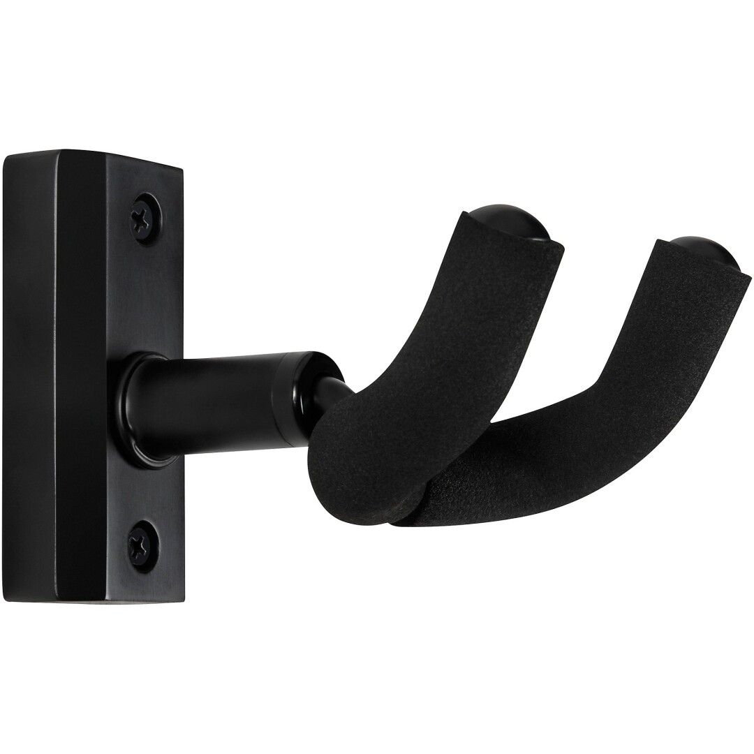 Proline Proline Solid Wood Guitar Wall Hanger - Black