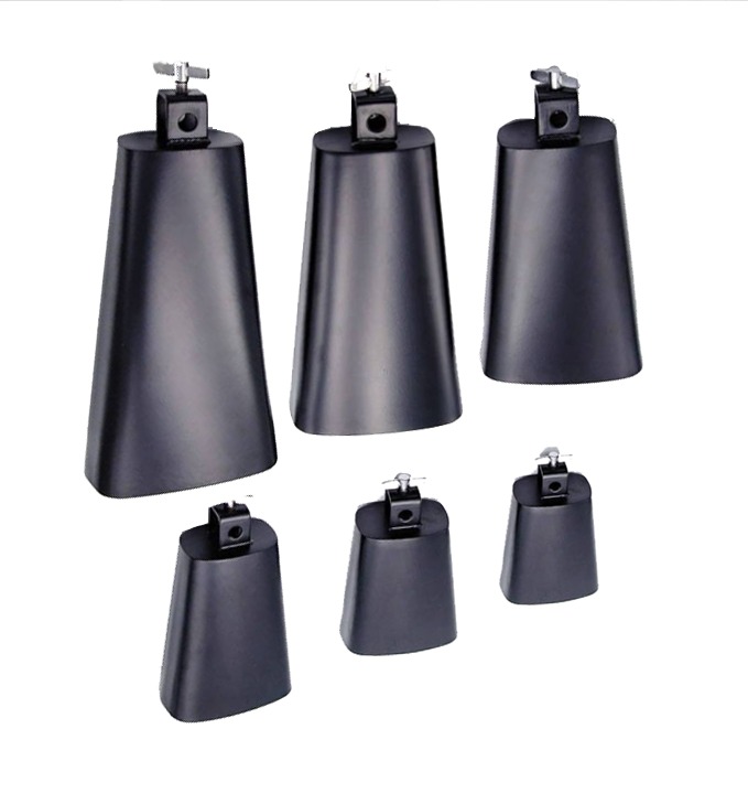 Perfekt Gear Perfekt Gear Cowbells - Black w/Mount - 6 Inch