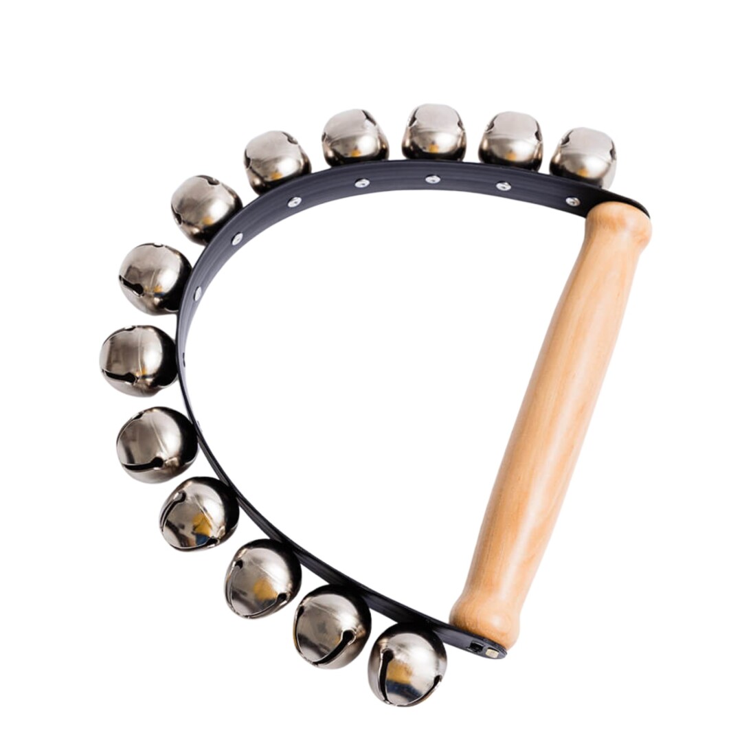 Perfekt Gear Perfekt Gear Curved Hand Held Sleigh Bells - 5 Bells
