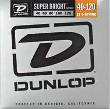 Dunlop Dunlop 5-STRING SUPER BRIGHT NICKEL