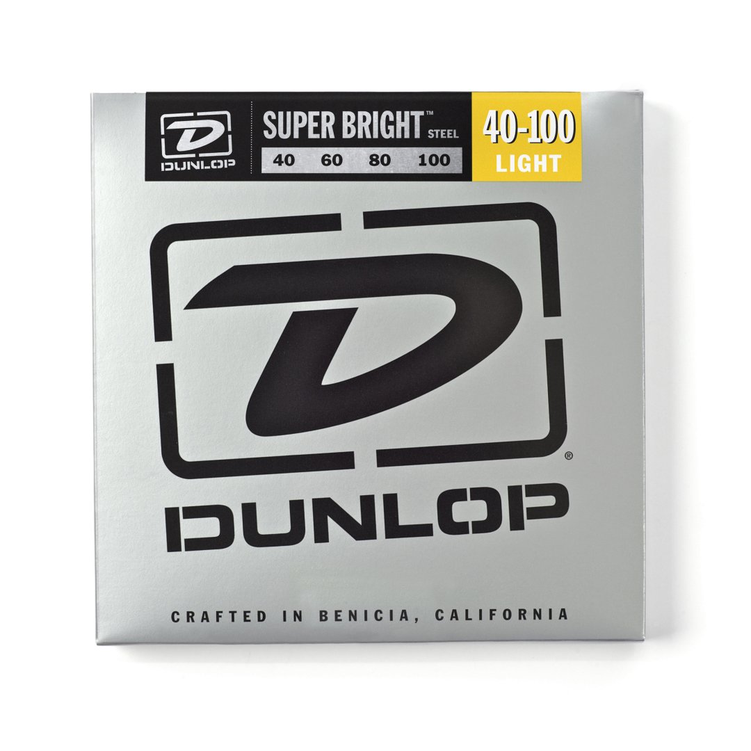 Dunlop Dunlop DBSBS40100 Stainless Steel Super Bright Bass Strings. 40-100