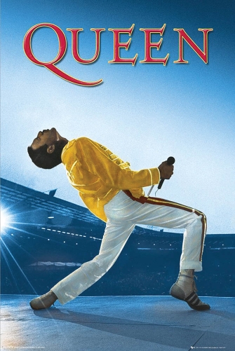 Hal Leonard Wall Posters - Queen 24inx36in