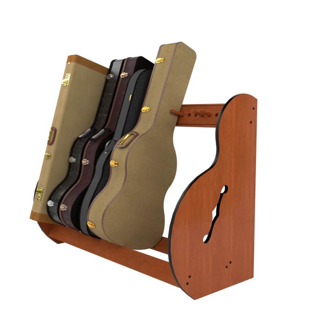 A&S The Studio� Standard Guitar Case Stand - 5-7 Cases