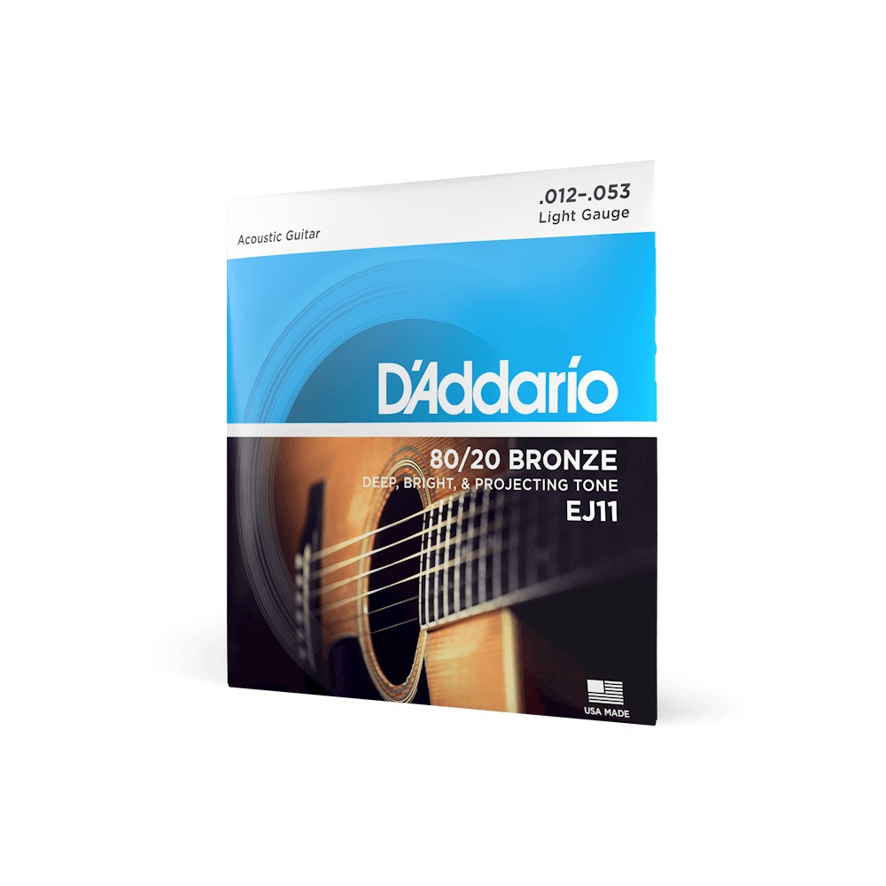 D'Addario D'Addario EJ11 80/20 Bronze Light Acoustic Guitar Strings