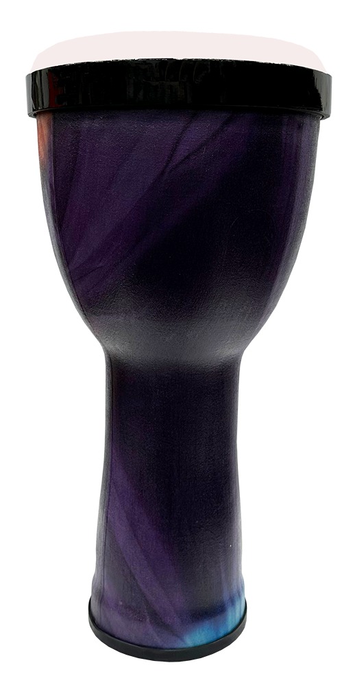 Toca Percussion Sympatico�Nesting Djembe, Woodstock Purple, Pretuned Fiber - 10� Head