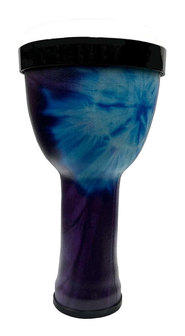Toca Percussion Sympatico�Nesting Djembe, Woodstock Purple, Tunable Fiber - 8" Head