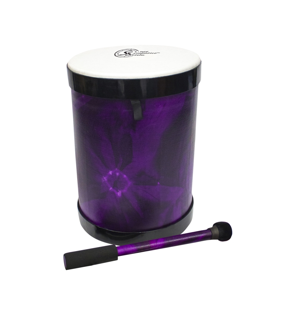 Toca Percussion Sympatico� Nesting DjunDjun Woodstock Purple Pretuned Fiber w/ Dot - 12� Head