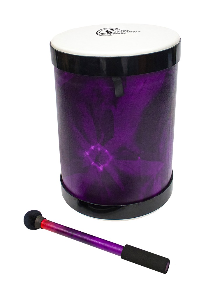 Toca Percussion Sympatico� Nesting DjunDjun Woodstock Purple Pretuned Fiber w/ Dot - 14� Head