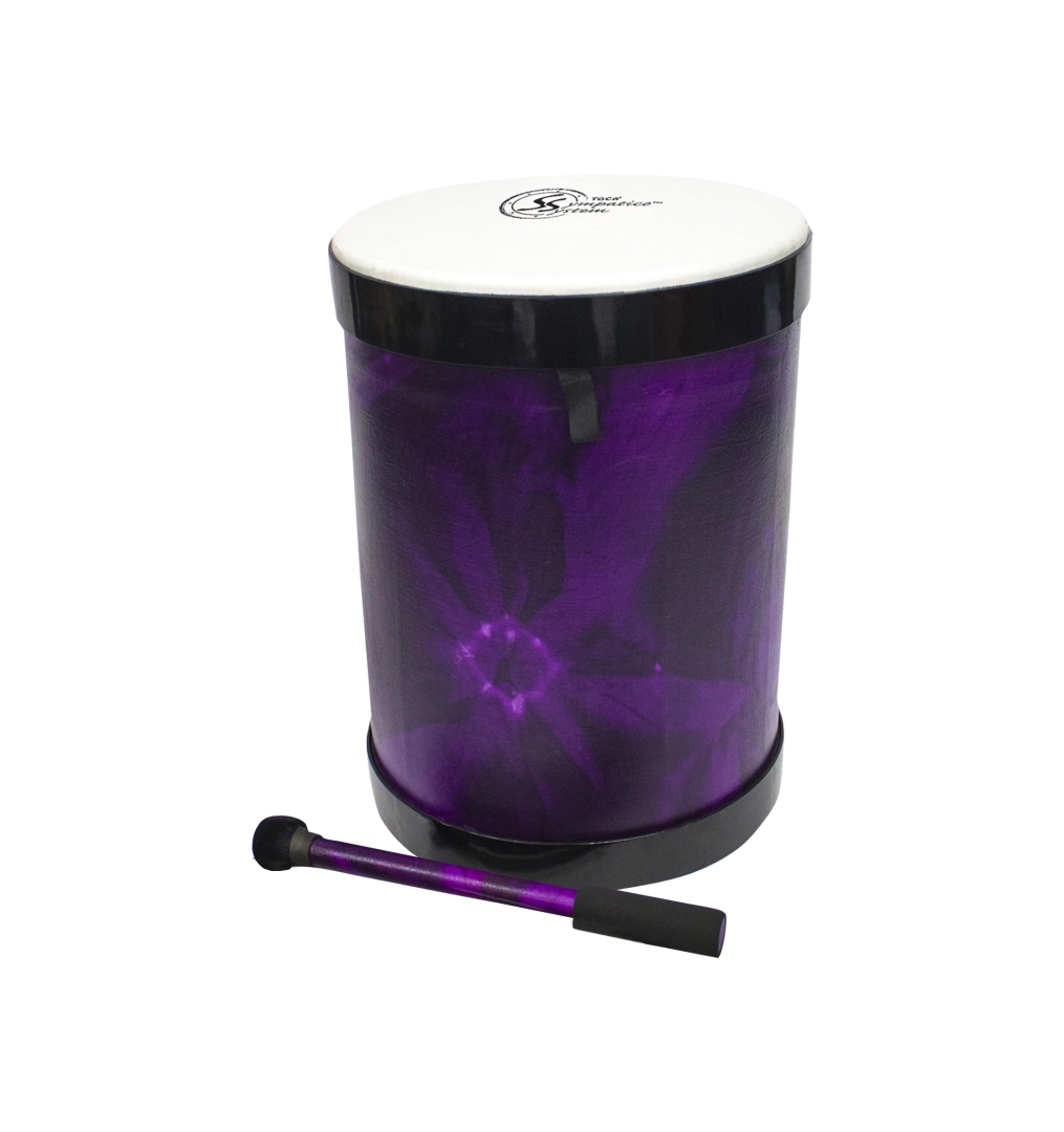 Toca Percussion Sympatico� Nesting DjunDjun Woodstock Purple Pretuned Fiber w/ Dot - 16" Head