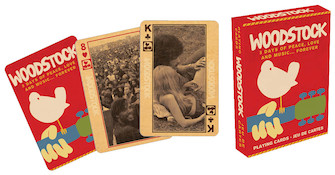 Hal Leonard Playing Cards - Woodstock