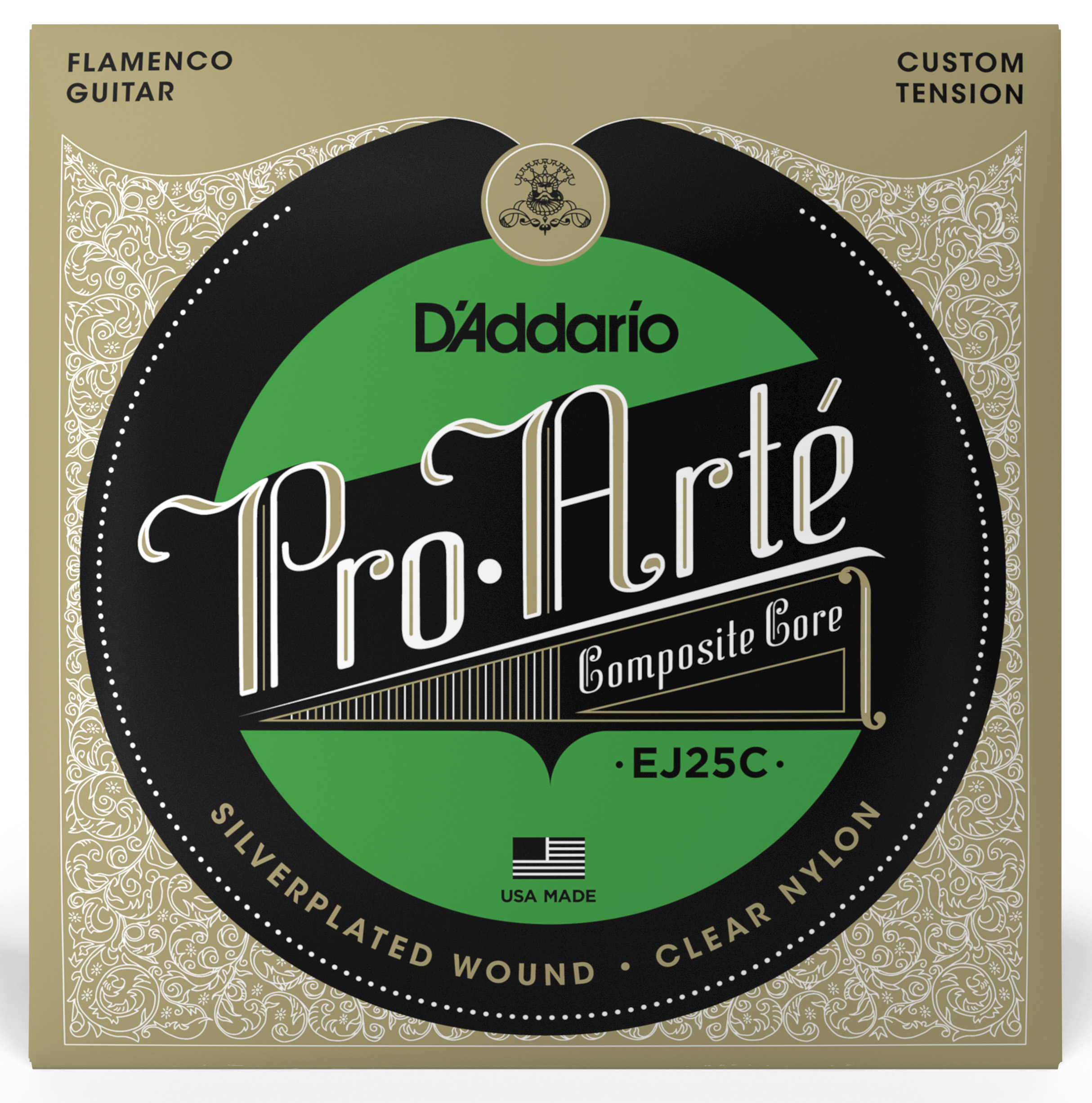 D'ADDARIO D'Addario EJ25C Pro-Arte Composites Flamenco Guitar Strings Clear Nylon