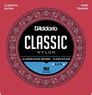 D'ADDARIO D'Addario EJ27H Classical Guitar Strings Hard Tension