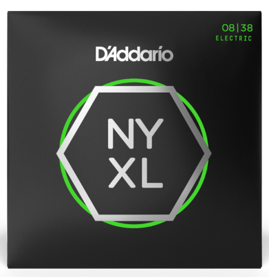 D'Addario D'Addario NYXL0838 Extra Super Light Electric Guitar Strings 8-38 Gauge