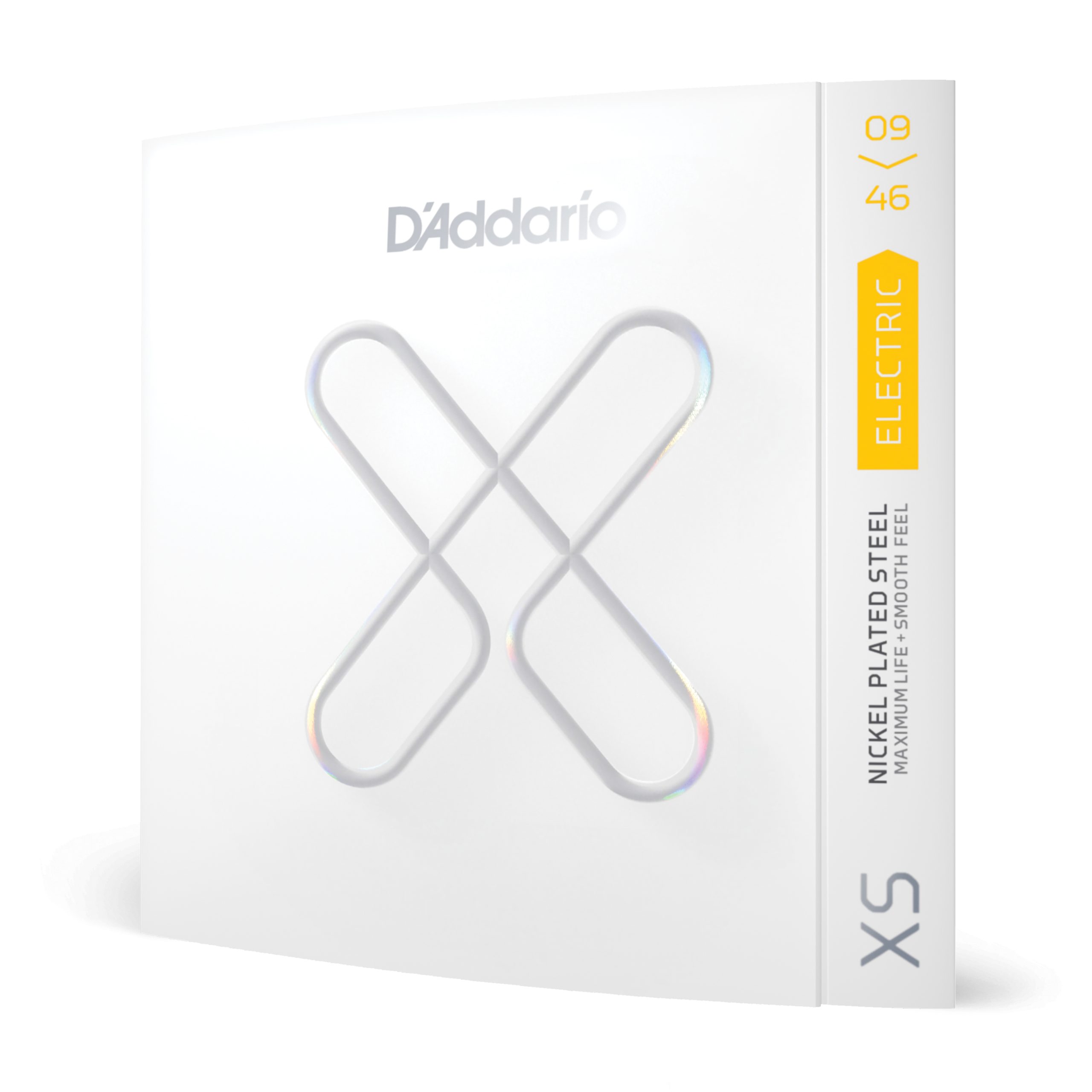 D'ADDARIO D'ADDARIO XS COATED NICKEL ELECTRIC GUITAR STRINGS 9-46 GAUGE