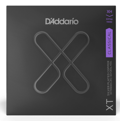 D'ADDARIO D'Addario XT Silver-Plated Copper Classical Strings - Extra Hard Tension 29-47w Gauge