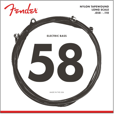 FENDER Fender 9120M Nylon Tapewound Bass Strings 58-110