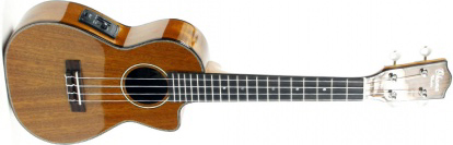 OHANA OHANA CONCERT UKULELE, ALL-SOLID MAHOGANY, CUT-AWAY, EQ