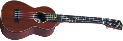 OHANA OHANA SUPER CONCERT UKULELE, 19-FRET, SOLID MAHOGANY TOP/BACK/