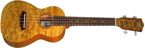 OHANA OHANA SOPRANO UKULELE, WILLOW WOOD TOP/BACK/SIDES, AQUILA STRINGS