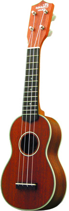 OHANA OHANA SOPRANINO UKULELE, 12-FRET, SOLID MAHOGANY TOP/BACK/SIDES,