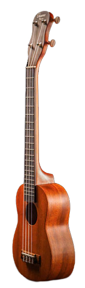 OHANA OHANA SOPRANO UKULELE, 20-FRET, LONG NECK, SOLID MAHOGANY TOP/