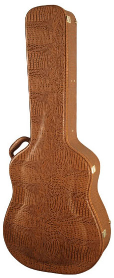 STONE STONE ALLIGATOR DREADNOUGHT HARDSHELL CASE WITH HYGROMETER