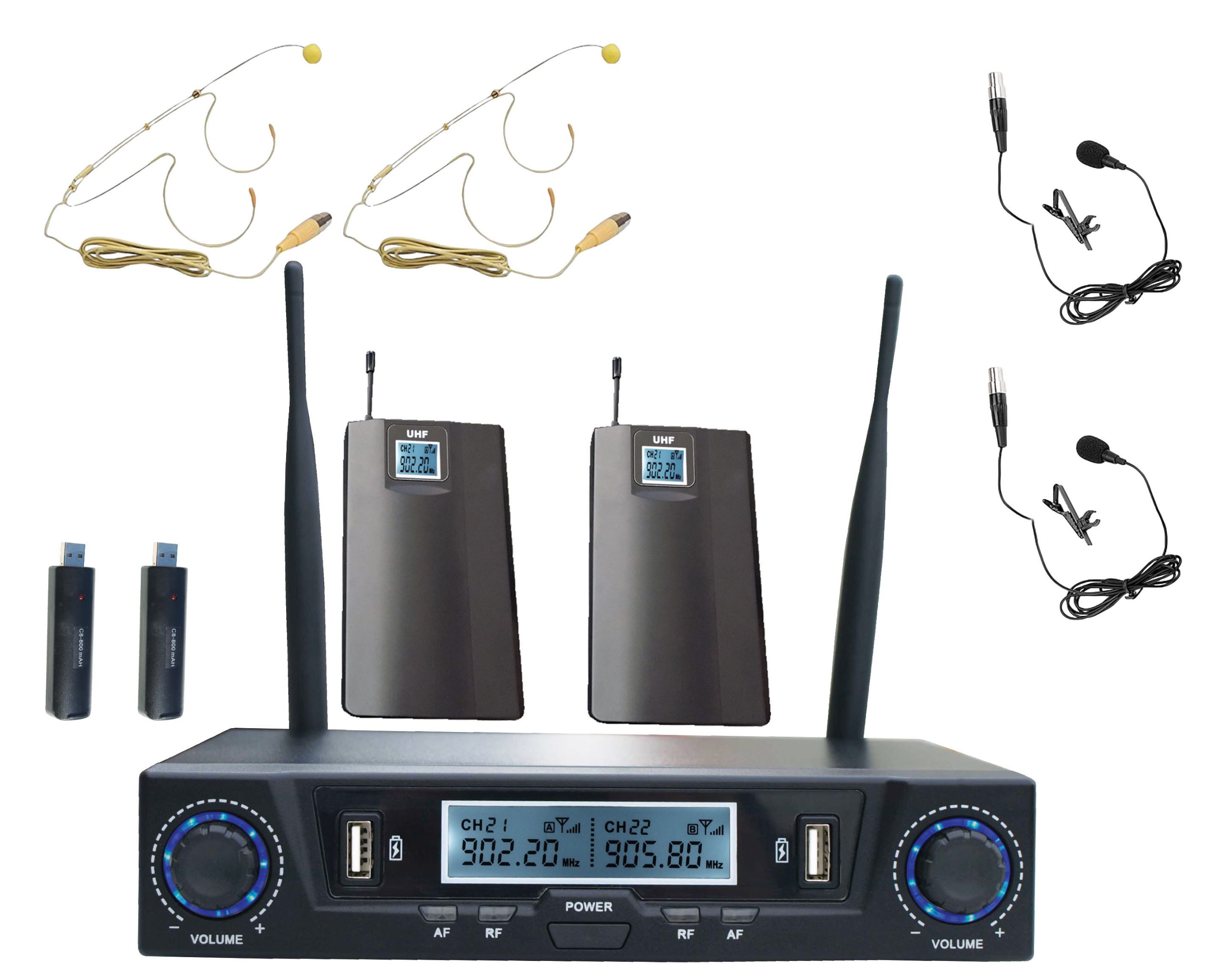 SHS SHS AUDIO DUAL WIRELESS SYSTEM