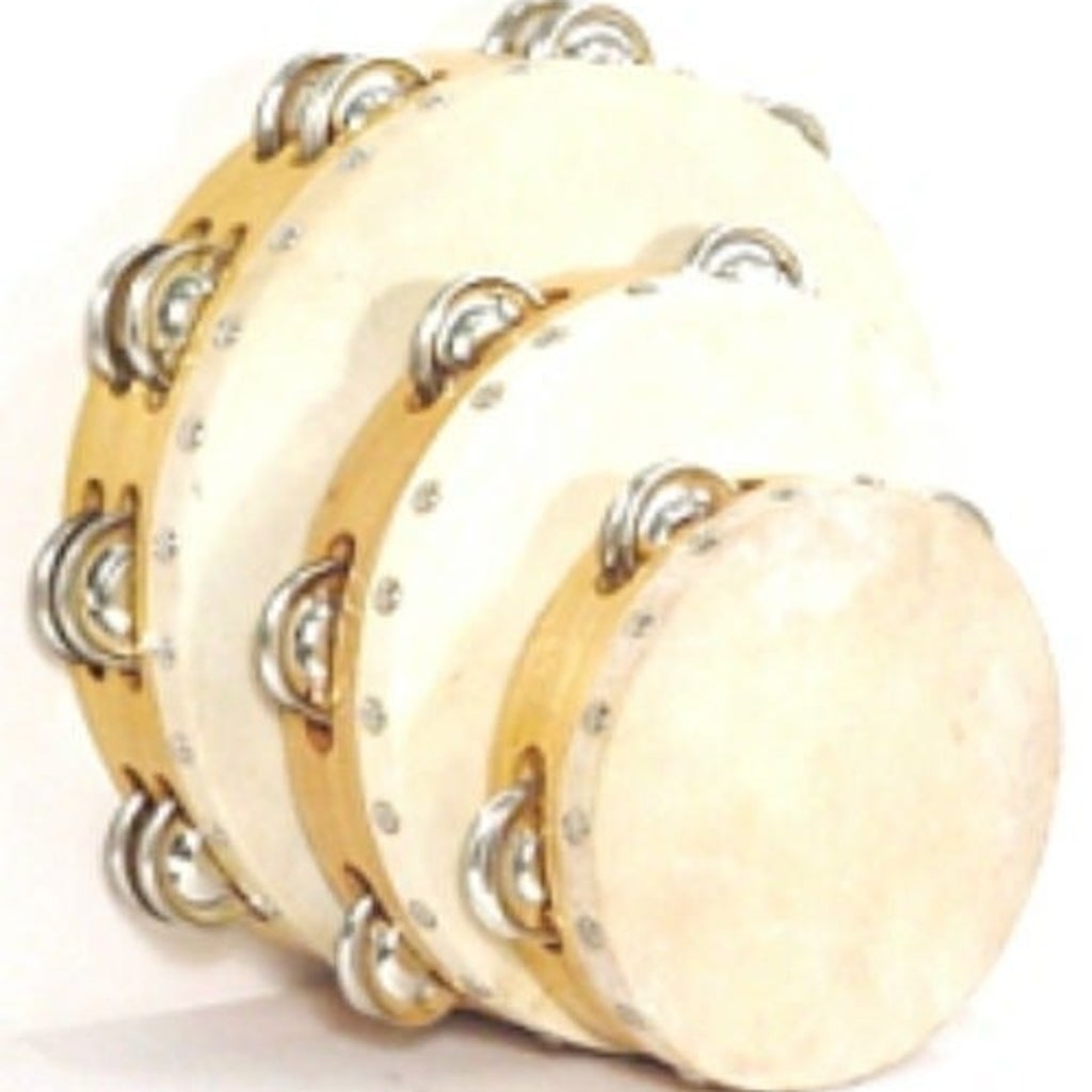 Unbranded 3 Pc. Tambourine Set 6-8-10"
