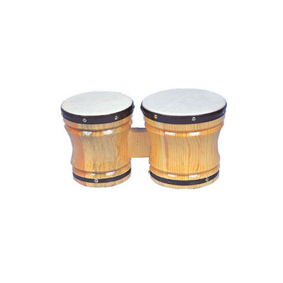 Bottom Bottom Tune Pro Style All Wood Bongos