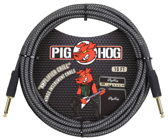 Pig Hog Pig Hog PCH10 Instrument Cable. 10' - Amplifier Grille