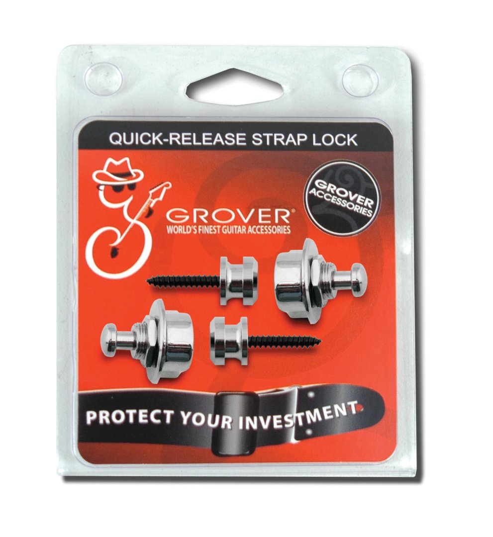 GROVER Grover GP800C Quick Release Strap Locks. Chrome