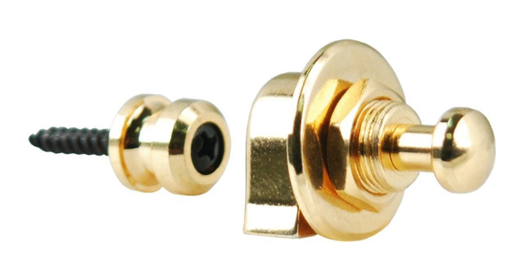 GROVER Grover GP800G Quick Release Strap Locks. Gold